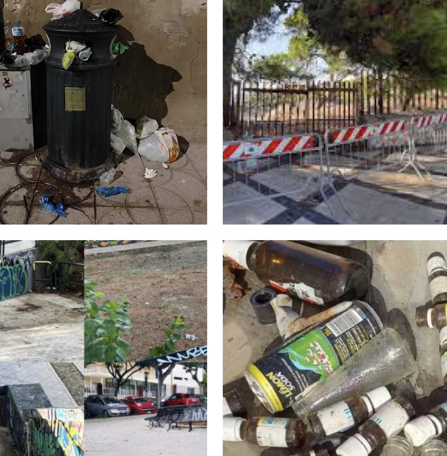 “Cagliari sporca, ostaggio dei cantieri e poco sicura”: sui social le denunce (inascoltate) dei cittadini