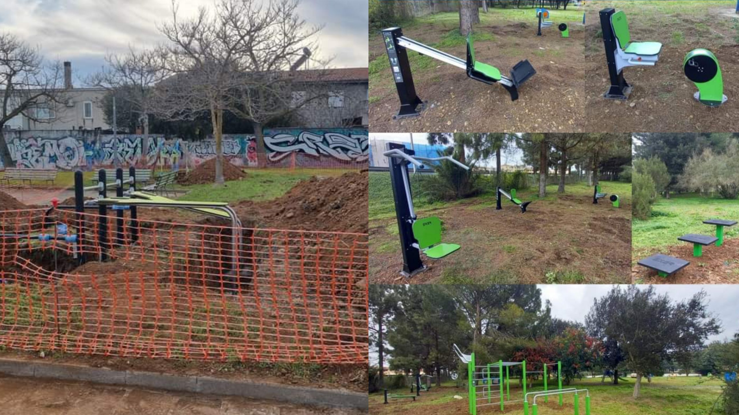 Anche a Decimomannu e a Serramanna i parchi cittadini si trasformano in una palestra all’aperto