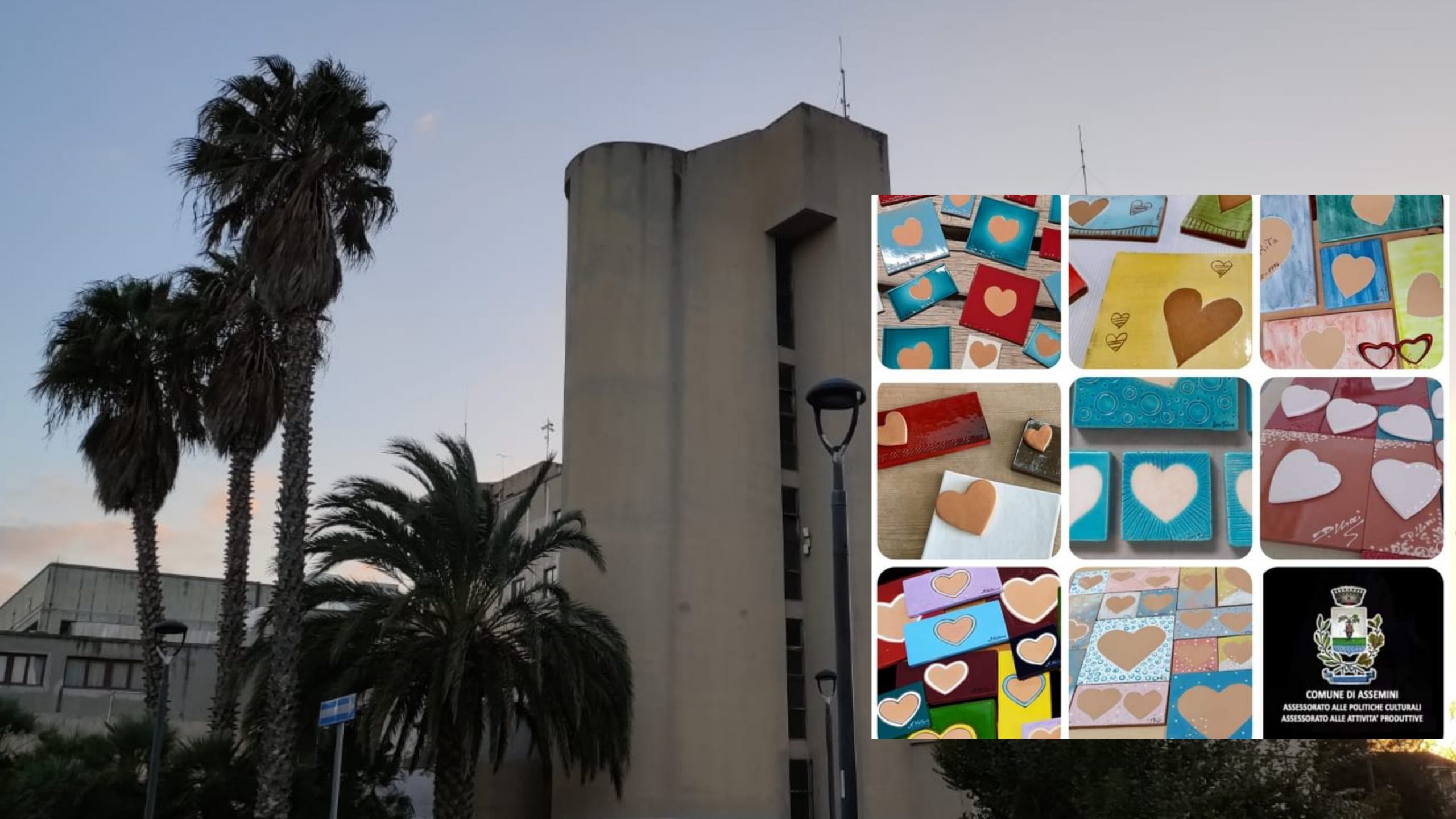 Assemini, San Valentino speciale nella città della ceramica con “Street Art Love”