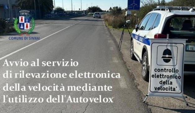Sinnai, contro gli automobilisti spericolati arrivano gli autovelox