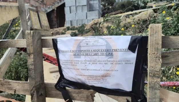 Cantieri edilizi sotto sequestro sul litorale di Torre delle Stelle, interviene il Grig