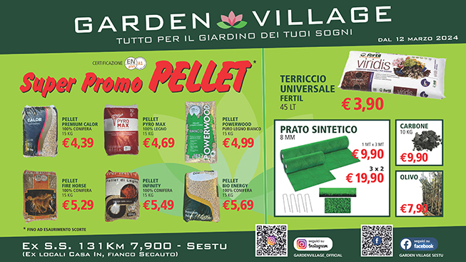 Celebriamo l’Equinozio di Primavera al Garden Village di Sestu