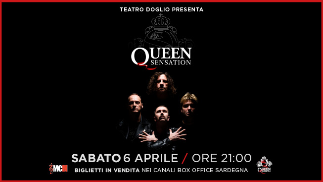 QUEEN SENSATION ARRIVA A CAGLIARI