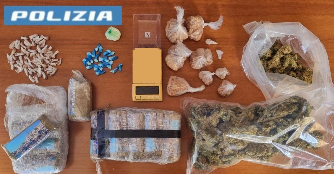 Cagliari, scoperta una centrale dello spaccio in un appartamento: due arresti