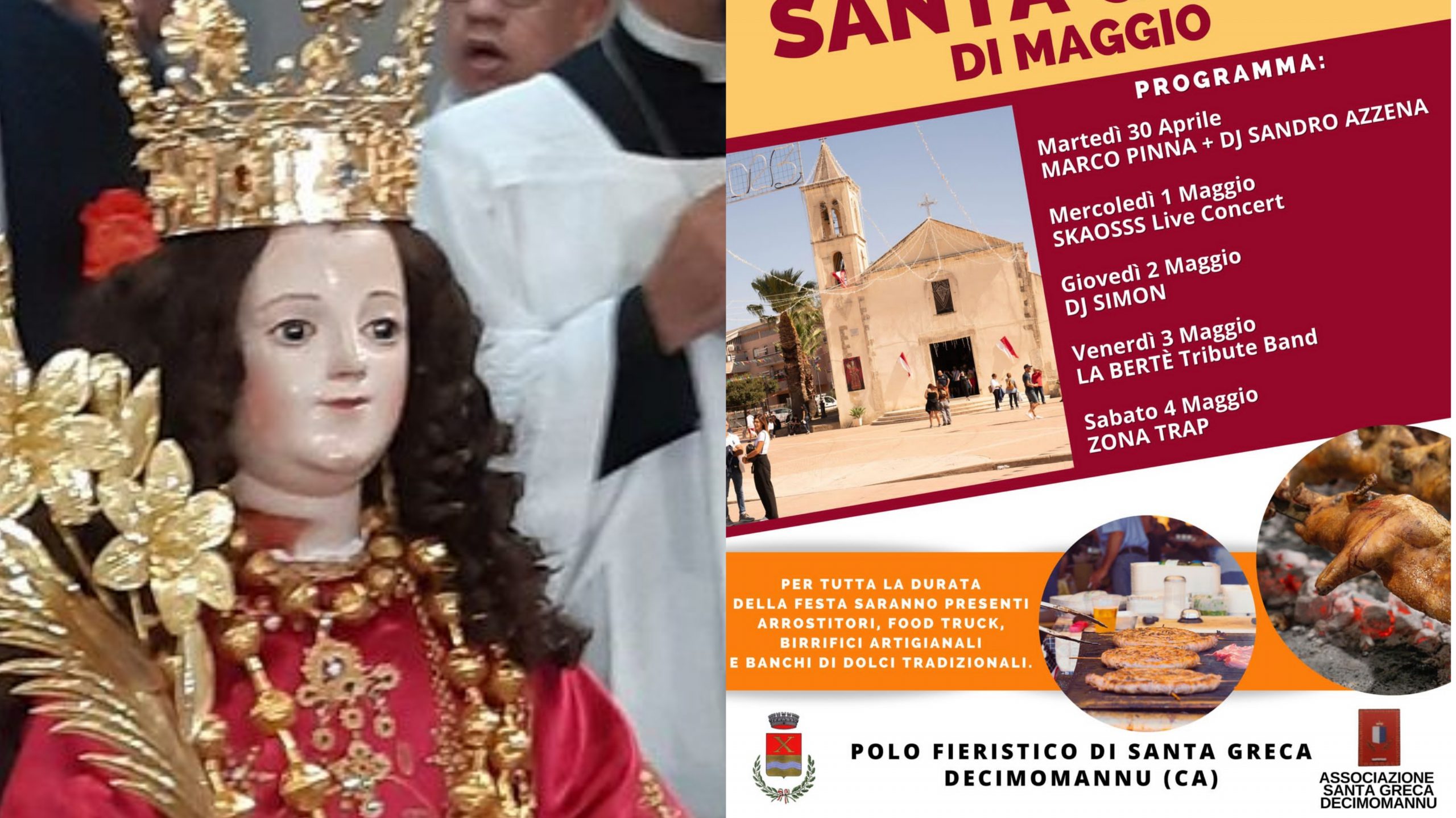 Decimomannu, tutto pronto per Santa Greca di maggio