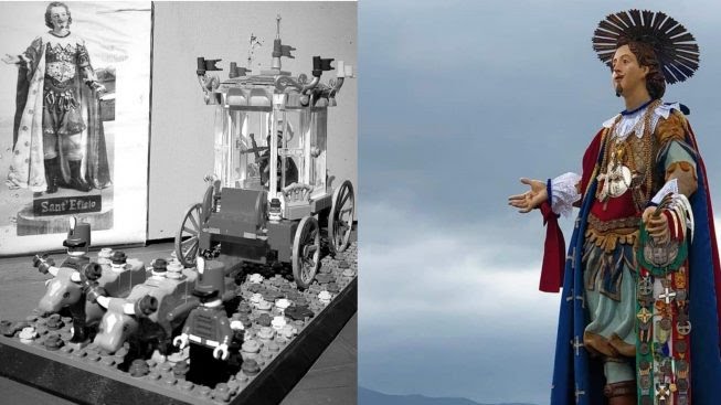 Pula: una mostra dedicata a Sant’Efisio tra foto, immagini e mattoncini lego