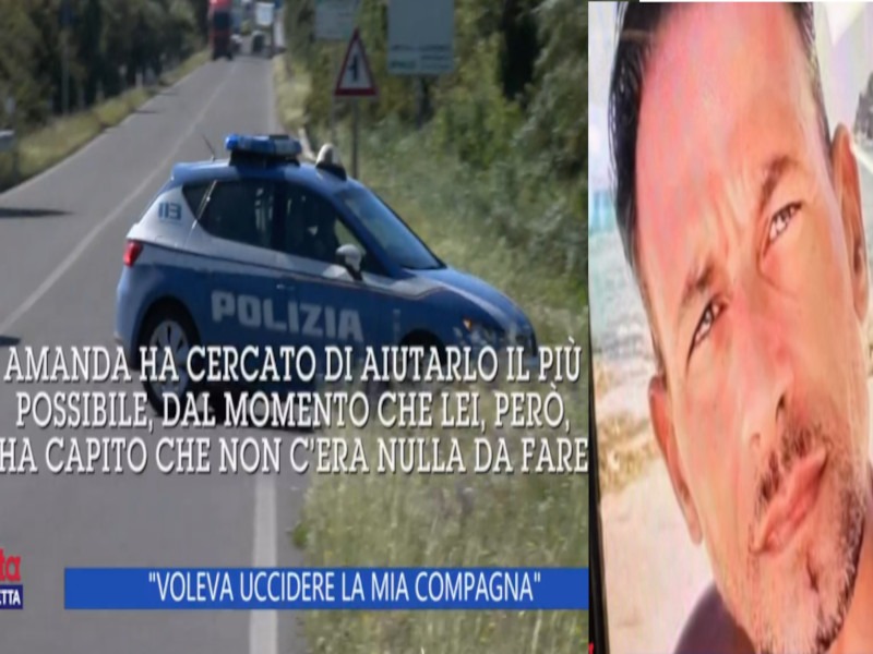 Amanda fuori pericolo al Brotzu, il compagno Giorgio: “Lo stalker non era il suo ex, telecamere dentro l’auto per difenderci”