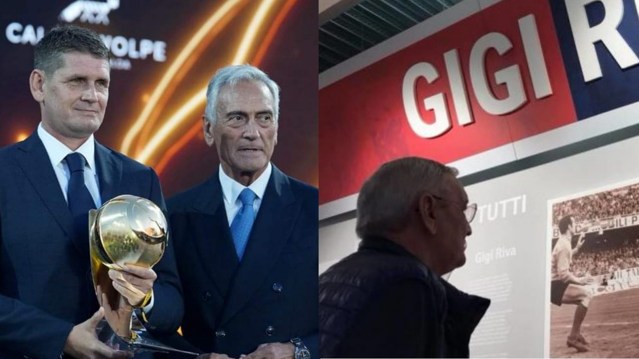 Premio speciale alla carriera per Gigi Riva ai Globe Soccer Awards Europe Edition
