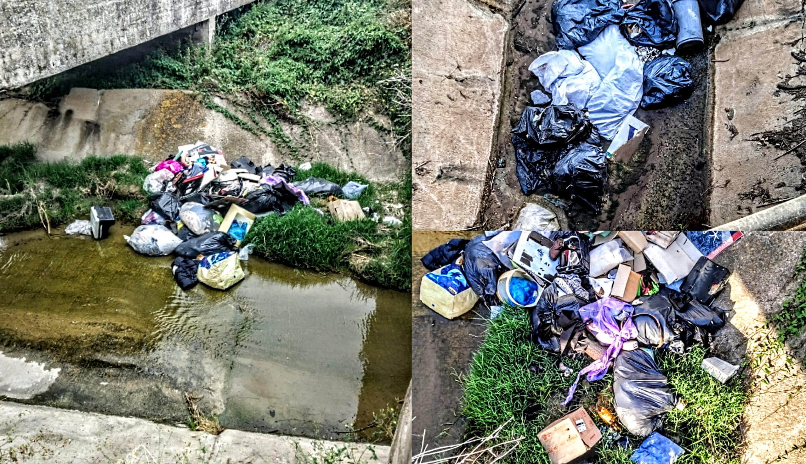 Nuove discariche abusive a Samassi, il canale preso di mira dagli incivili
