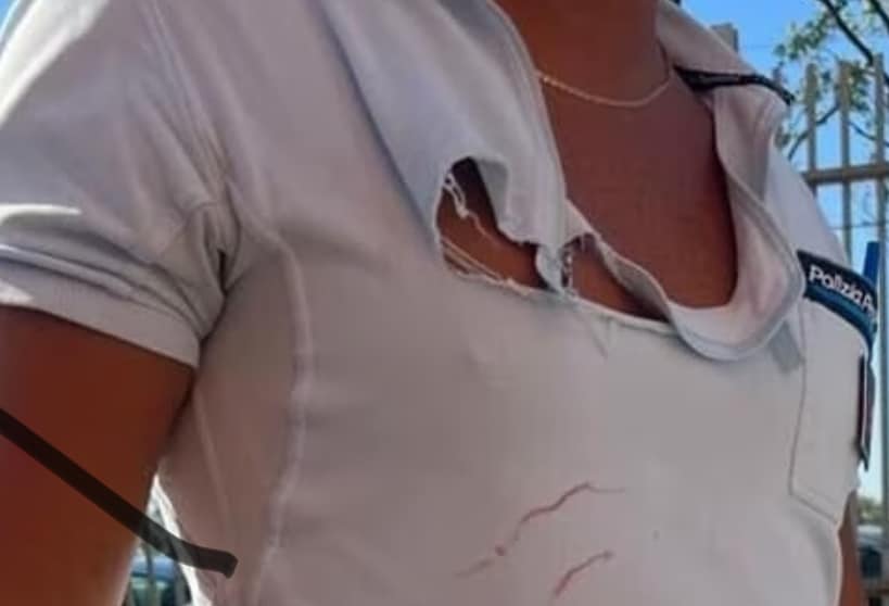 Follia a Uta, detenuto prende a calci un poliziotto e lo manda all’ospedale: “Non è la prima volta”