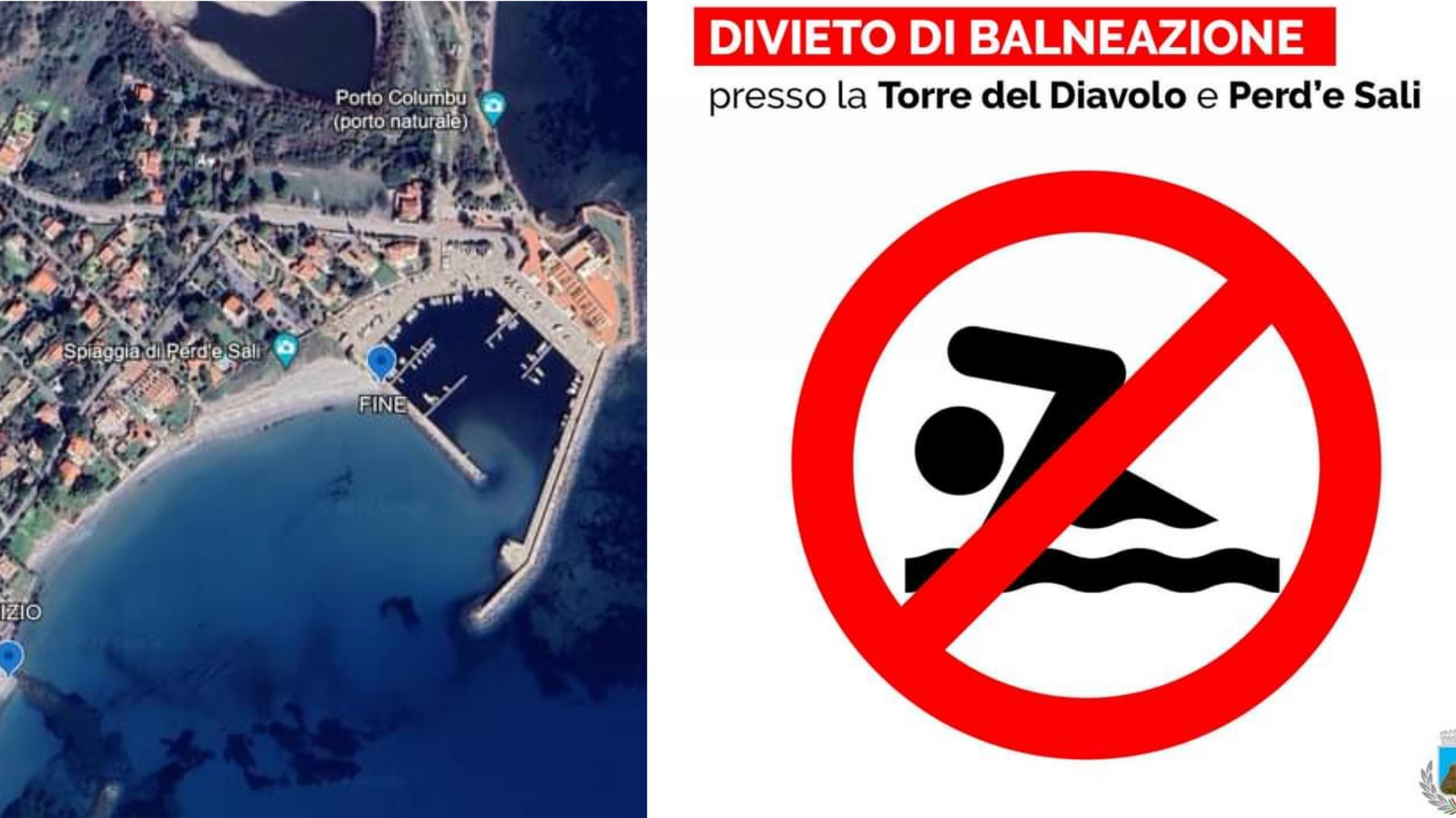 Sarroch, parametri microbiologici oltre la media: stop alla balneazione a “Torre del Diavolo” e “Perd’e Sali”