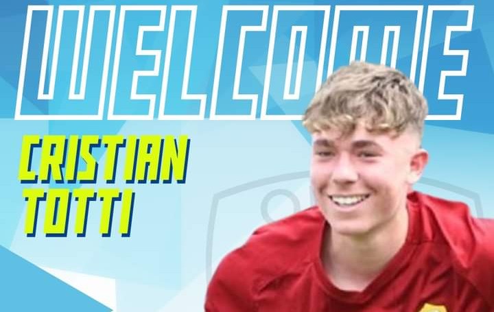 All’Olbia Calcio arriva Cristian Totti, trequartista e figlio d’arte di Francesco