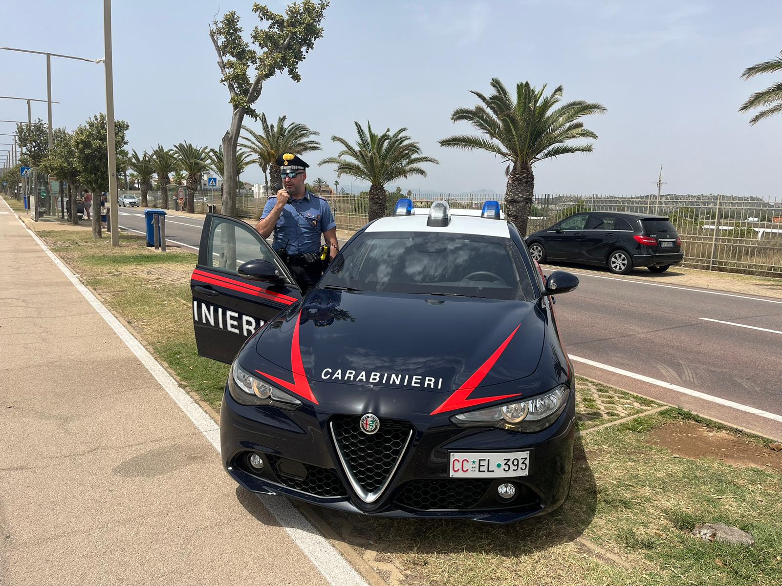 Alla guida di un’auto con targa falsa, meccanico denunciato a Sinnai