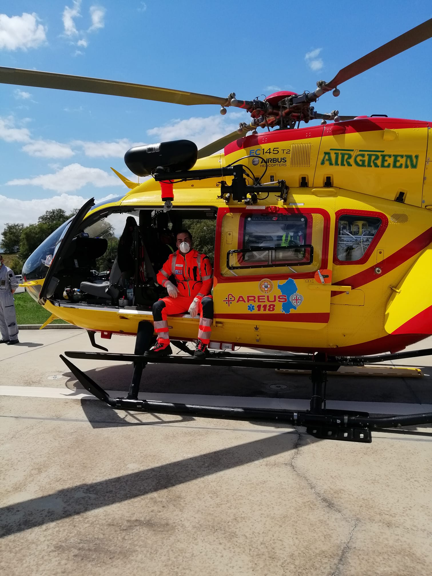 Auto contro moto sulla 554, coinvolto con gravi ferite un istruttore di soccorso del 118