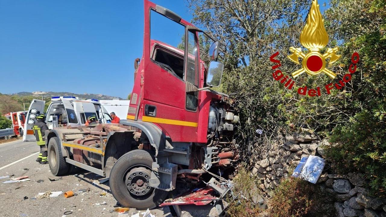Addio a Mario Suelzu, è morto il camionista coinvolto nel terribile schianto di ieri ad Arzachena