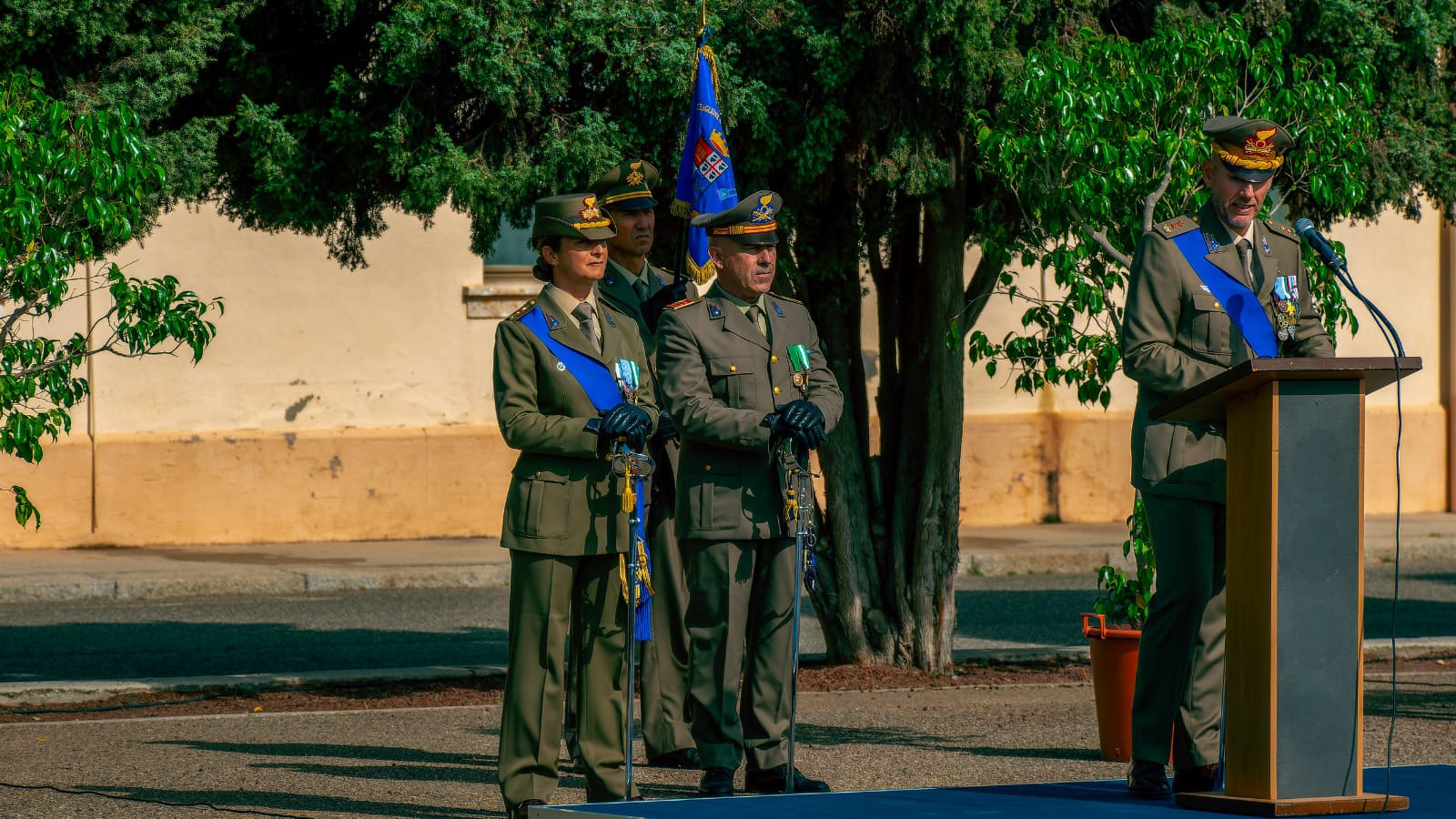 Cagliari, una donna al comando del battaglione “Gennargentu”