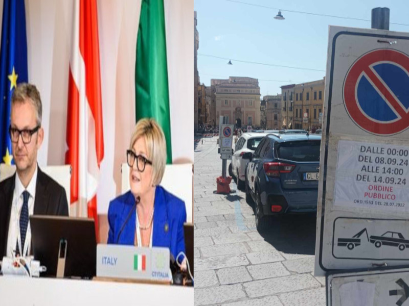 A Cagliari i potenti del G7 parlano di lavoro e intelligenza artificiale: città blindata tra multe e strade off limits