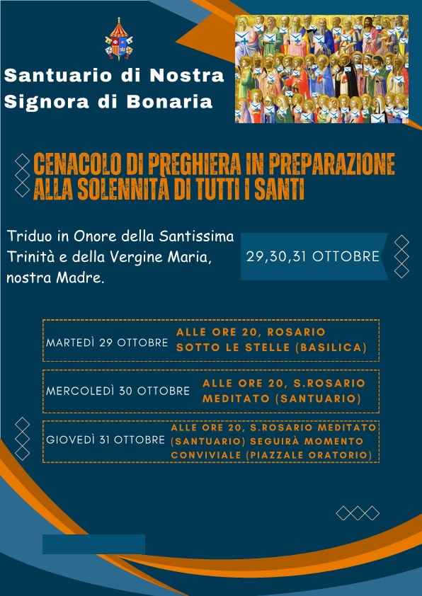 Cagliari, cenacolo di preghiera in preparazione alla solennità di Tutti i Santi