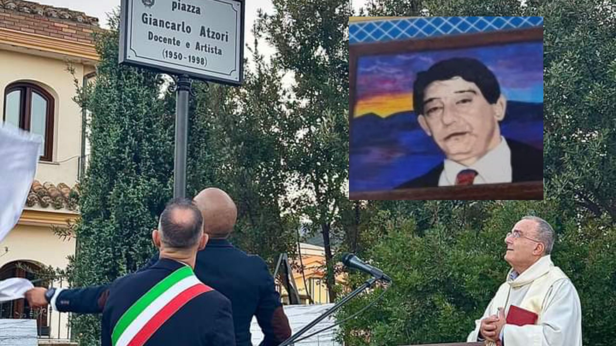 Capoterra dedica una piazza al suo professore Giancarlo Atzori