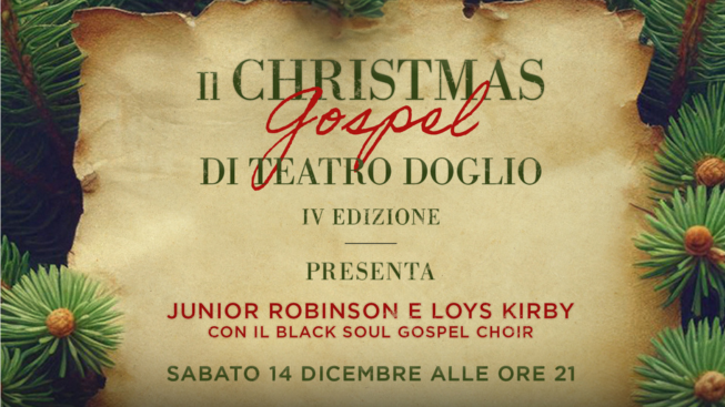 Al via la IV Edizione del Christmas Gospel di Teatro Doglio A Cagliari le voci internazionali di Junior Robinson e Lois Kirby con il Black Soul Gospel Choir
