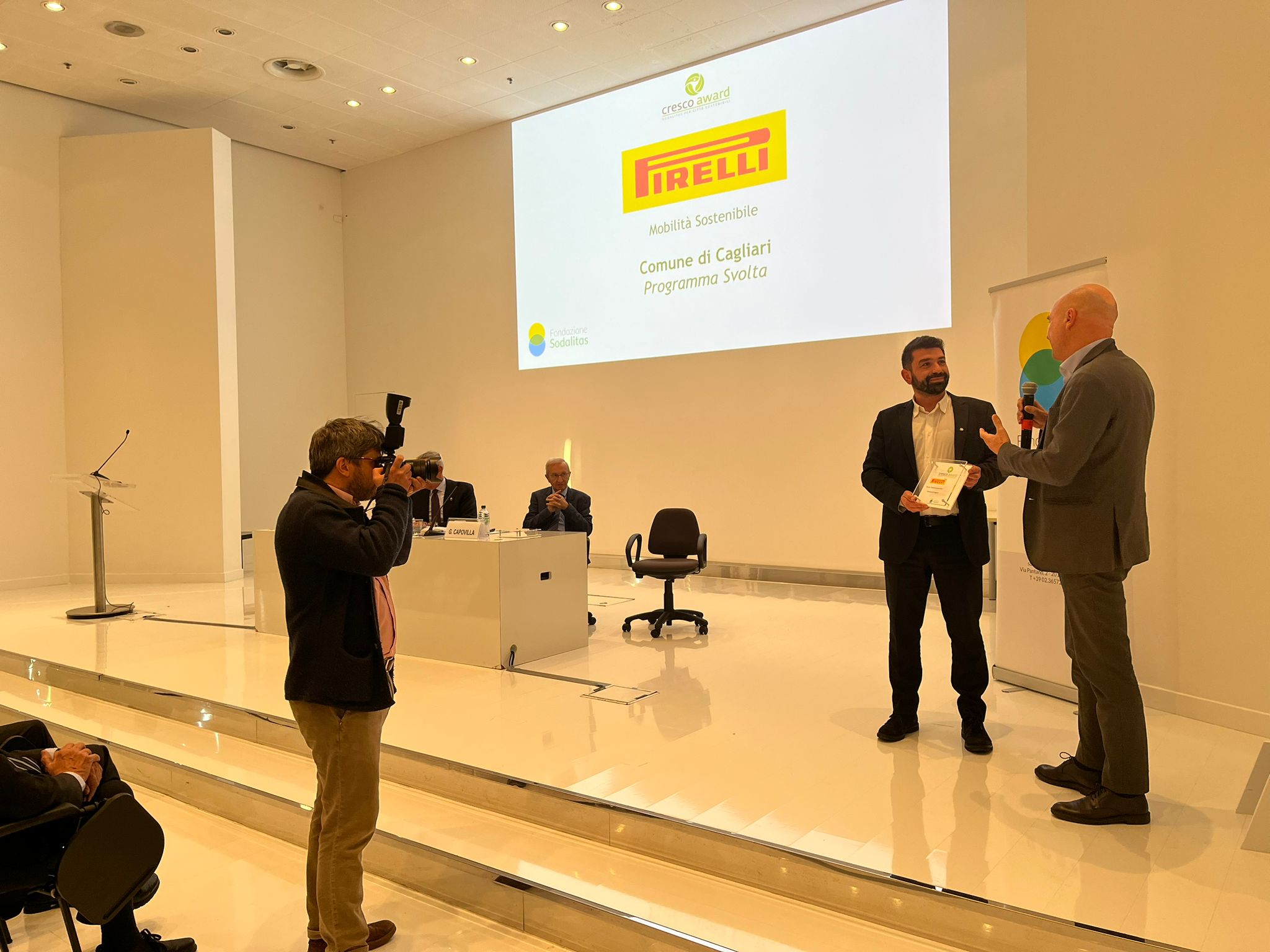 Mobilità sostenibile, il Comune di Cagliari premiato ai Cresco Awards
