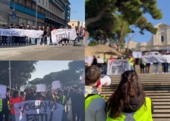“Vogliamo i fatti”: mille studenti in marcia a Cagliari per andare a scuola senza morire