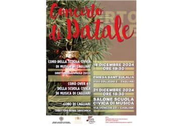 Concerto di Natale a Cagliari il 18 e 21 dicembre
