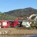 Camion in bilico sul guado del Flumendosa, carabinieri e vigili del fuoco in azione a Villaputzu
