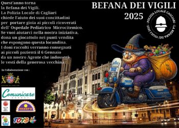 Cagliari, torna la Befana dei Vigili: un gesto di solidarietà per i pazienti del Microcitemico