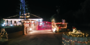 Concorso Migliori Luminarie in Sardegna 2024: Casa Piredda-Dessì a San Giovanni Suergiu