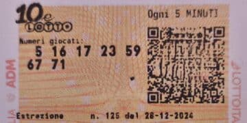 Cagliari, fine anno fortunato: vinti oltre 22 mila euro al 10eLotto