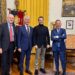Cagliari, Zedda incontra il ministro Abodi a Palazzo civico: esposto il progetto del nuovo stadio e del palazzetto dello Sport