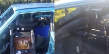 Assemini, raid di vandali nella notte: auto smontate e saccheggiate