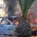 Portoscuso, auto in fiamme in via Dante: paura in pieno centro abitato