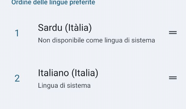 Verso Android in sardo grazie a Sardware