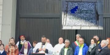 Monserrato e il Cammino di Bonaria: ieri la cerimonia della posa delle tre pietre Siste Viator