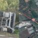 Un camion si ribalta e vola oltre la carreggiata, paura sulla San Sperate-Cagliari: traffico in tilt