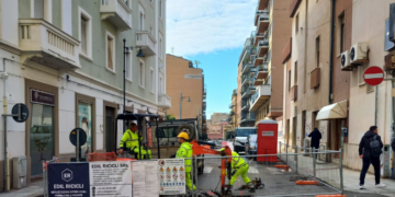 Cagliari, dismissione delle vecchie reti idriche nelle vie Orlando e Einaudi