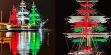 La nave più bella del mondo torna a Cagliari: attesa per l’Amerigo Vespucci