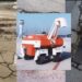Monserrato, contro le buche e le strade dissestate scende in campo un robot dalla Cina