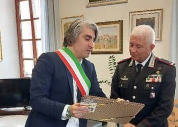 Monserrato, ospite in municipio il Comandante Provinciale dell’Arma dei Carabinieri Luigi Grasso