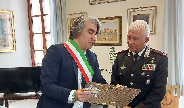 Monserrato, ospite in municipio il Comandante Provinciale dell’Arma dei Carabinieri Luigi Grasso