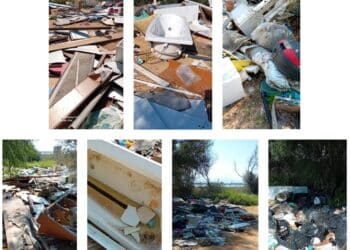 Cagliari, discarica a cielo aperto tra I Fenicotteri e la laguna di Santa Gilla: “E Zedda cosa fa?”