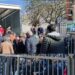 Cagliari, inaugurato il mercato provvisorio di Piazza Nazzari: folla e grande entusiasmo