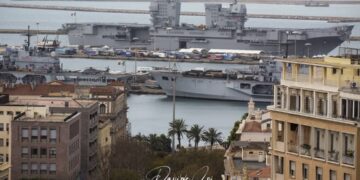 Il porto di Cagliari “invaso” dalle navi da guerra: l’operazione Mare Aperto blinda il capoluogo sardo