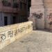 La chiesa di Sant’Anna continua a essere bersaglio degli incivili, prima i rifiuti e ora i graffiti (VIDEO)