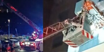 Cagliari, sei mesi senza ascensore in via Magellano: anziano calato dal balcone dai vigili del fuoco