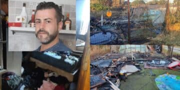 Casa distrutta dalle fiamme a Quartu, la famiglia di Nicola Loi perde tutto
