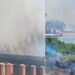 Capoterra, tragedia sfiorata per un grosso incendio a ridosso delle case