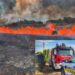 Assemini circondata dalle fiamme: tre grossi roghi a Sant’Andrea, Santa Maria e Serra